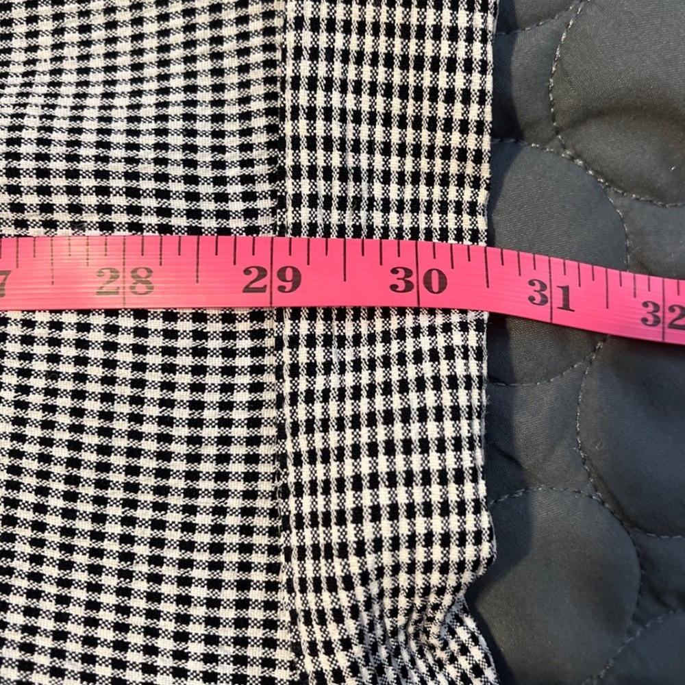 VTG Gingham Vest Westside Clothing Co Button Front Pockets Sleeveless Top Blouse - Picture 9 of 9